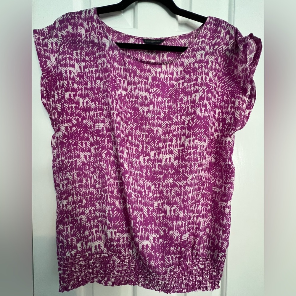 Banana Republic Short Sleeve Blouse